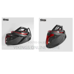 DSP Professional Steam Generator Iron - Black/Red