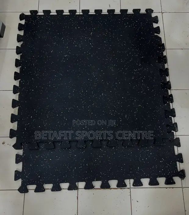 Interlocking Rubber Carpet (Gym Flooring) - 1