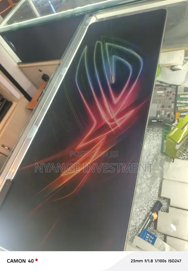 RGB XL Gaming Mousepad with Microfiber Surface & Touch Control - 1