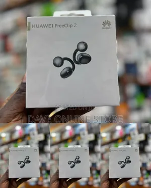 Huawei FreeClip 2 Open-Ear Wireless Earbuds - Black