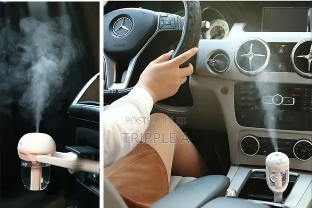 12V Mini Car Humidifier & Air Purifier - 1