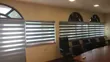 Grey Roller Blind Curtains - 1