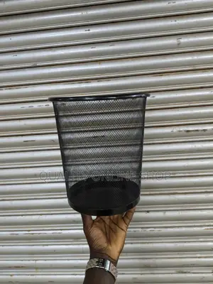 Imported Kitchen Open Dust Bin - Steel