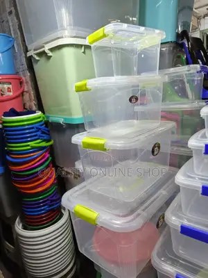 4pcs Plastic Food Storage Containers