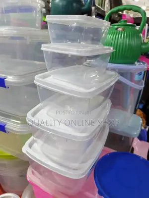 5pcs Plastic Food Storage Containers