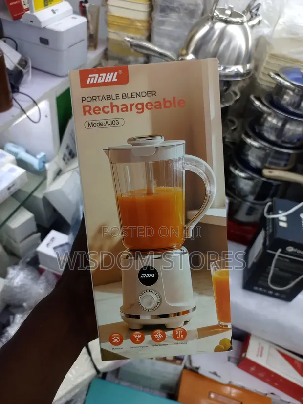 USB Rechargeable Portable Blender - MDHL AJ03 - 1