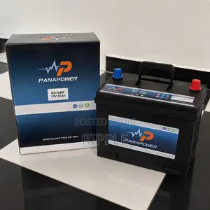 Panapower NS70MF 65Ah 12V Maintenance-Free Car Battery
