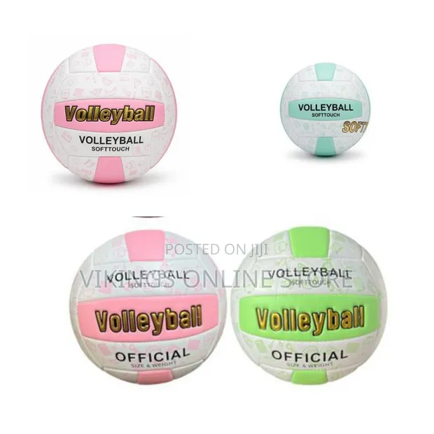 Size 5 Soft-Touch Volleyballs - 1