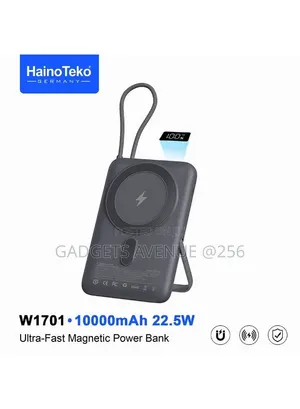 Haino Teko W1701 Ultra-Fast Magnetic Power Bank 10000mAh