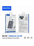 Haino Teko W1701 Ultra-Fast Magnetic Power Bank 10000mAh - 2