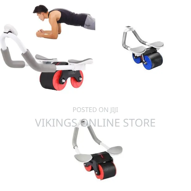 Automatic Rebound Abdominal Wheel with Elbow Support - 1