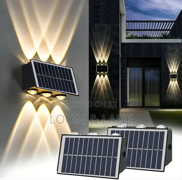 Solar Outdoor Up and Down Fence Light - 1