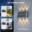 Solar Outdoor Up and Down Fence Light - 2