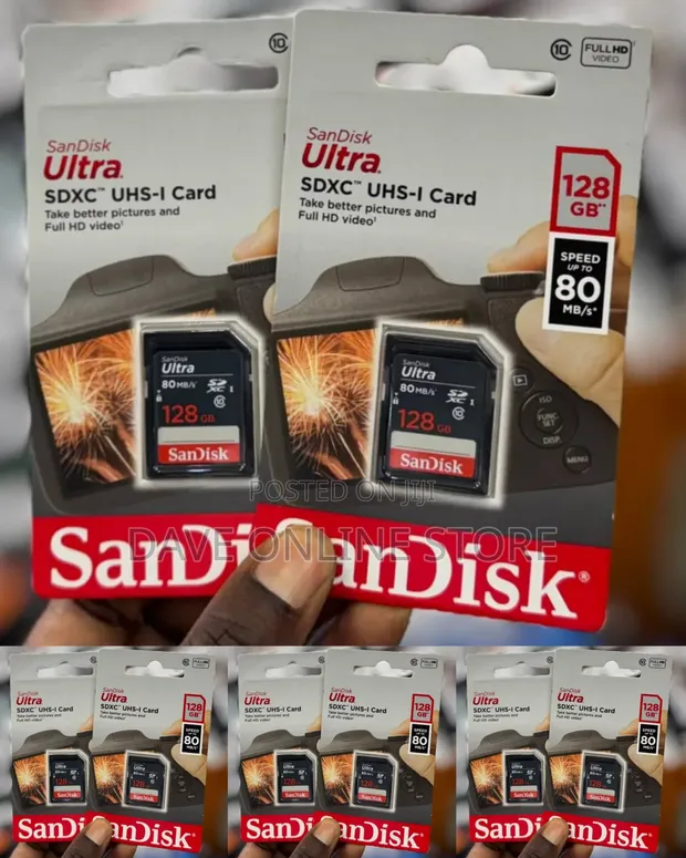SanDisk Ultra 128GB SDXC UHS-I Memory Card - 1