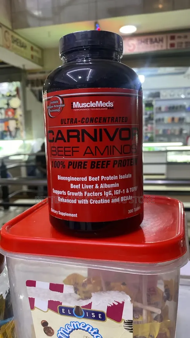 Musclemeds Carnivor Beef Aminos 300 Tablets - 1