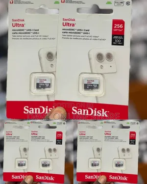 SanDisk Ultra 256GB microSDXC UHS-I Memory Card