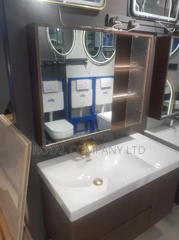 Drawer Basin with Vanity Mirror - 1