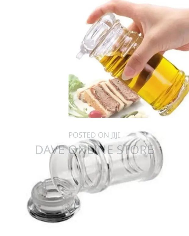 Clear Acrylic Leak-Proof Condiment Bottle - 1