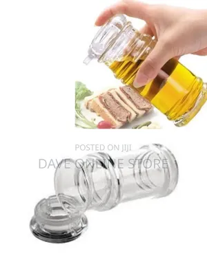 Clear Acrylic Leak-Proof Condiment Bottle