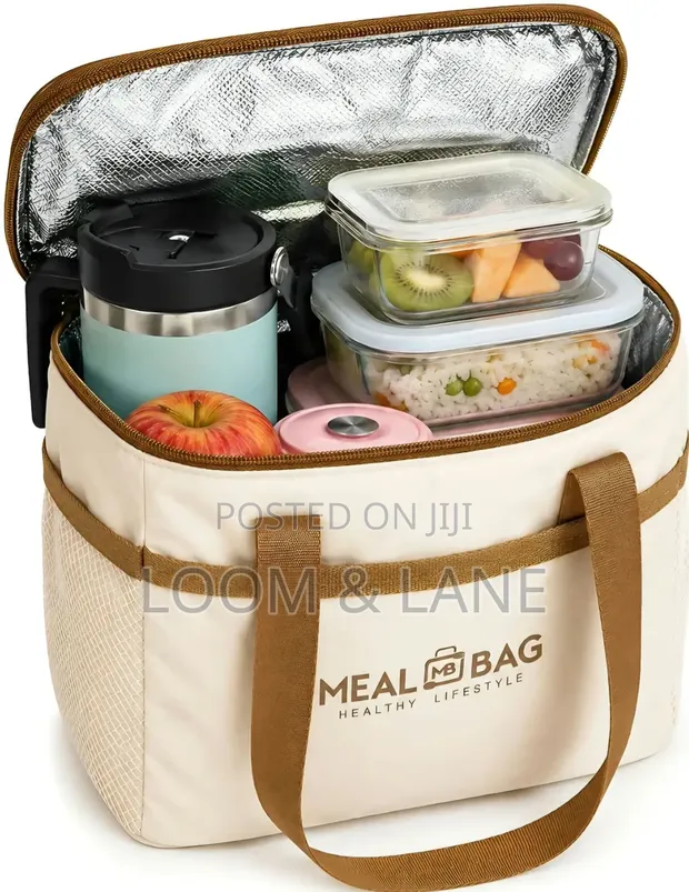 Portable Insulated Lunch Bag - 1