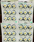 Zhongqiu Decorative Daisy Adhesive Wall Hangers (3kg Max) - 2