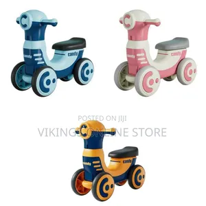 Candy 4-Wheel Balance Bike Scooter