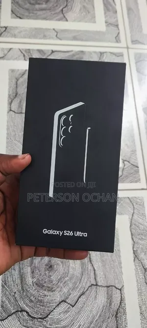 New Samsung Galaxy S26 Ultra 5G 256GB Black