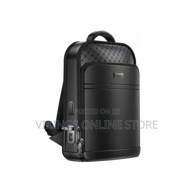 Yesido WB59 Genuine Leather Executive Smart Backpack - 1
