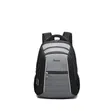 Gray-and-Black Multi-Compartment Anti-Theft Laptop Backpack - 2