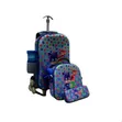 3-in-1 Children's Rolling School Bag Set - 2