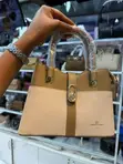 Pomonana Genuine Leather Handbag - Brown - 1