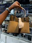 Pomonana Genuine Leather Handbag - Brown - 3