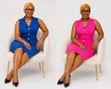Armless Skirt Office Suit - 2