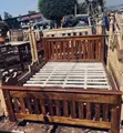 5x6 Mugavu Bed Frame with Vertical Slat Design - 2