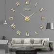 Large Roman Numerals DIY Wall Clock - 2