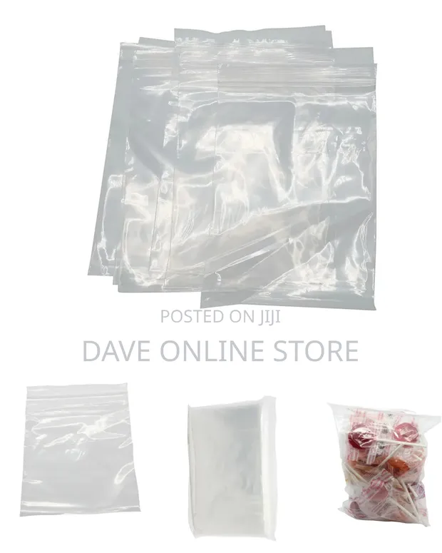 Reclosable Zip-Lock Plastic Bags - 1