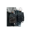 Chocolate Brown & Black Unisex Flap Backpack - 2