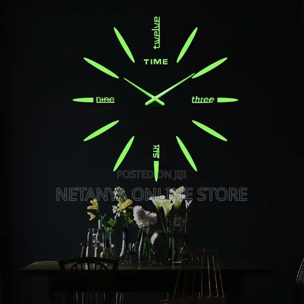 Glow in the Dark DIY Wall Clock - 1
