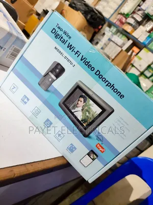 Digital Wi-Fi Video Door Phone with Tuya Smart App