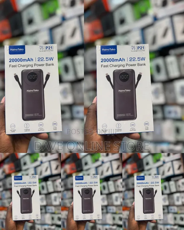 Haino Teko P21 20000mAh 22.5W Fast Charging Power Bank - 1