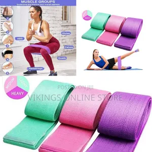 Fabric Resistance Loops - Thick Elastic Bands for Lower Body