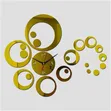 Large Acrylic Quartz Modern Wall Clock - 3