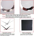 Large Acrylic Quartz Modern Wall Clock - 5