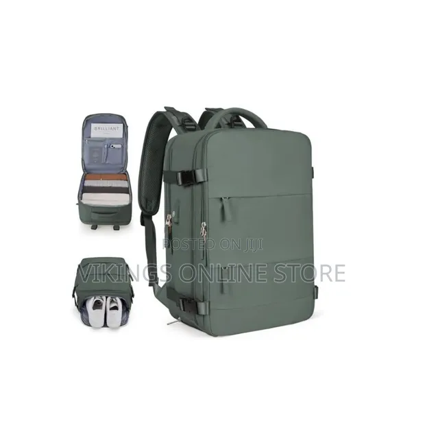 Essential Multi-Functional Travel Carry-on Backpack - 1