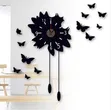 Butterfly 3D Wall Clock - 1