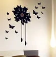 Butterfly 3D Wall Clock - 2