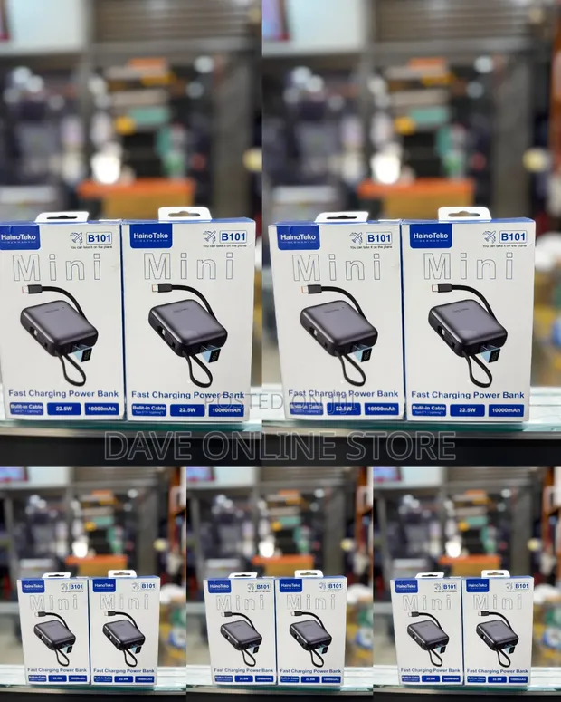 Haino Teko B101 Mini 10000mAh Fast Charging Power Bank - 1