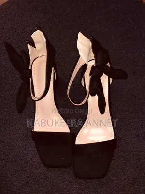 Black Bow Heels - Zara