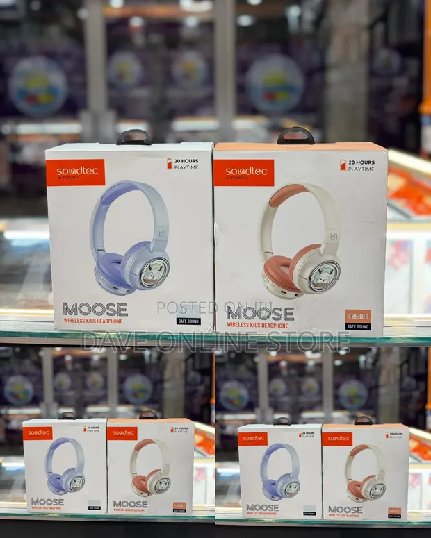 Porodo Soundtec Moose Wireless Kids Headphones - 1