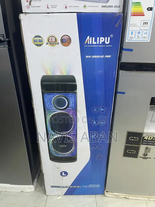 Ailipu 9902AD Double Professional Speakers - 1